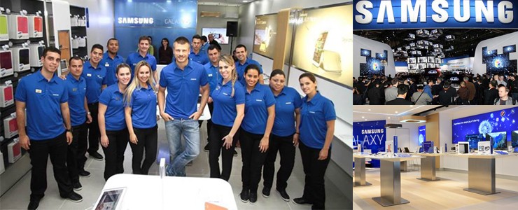 Samsung inaugura lojas em São Bernardo com a presença de Thiago Fragoso e Rodrigo Hilbert