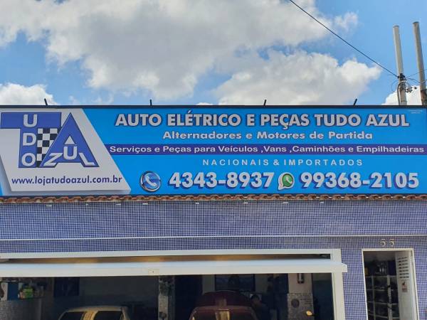 Auto Elétrico e Peças Tudo Azul 1