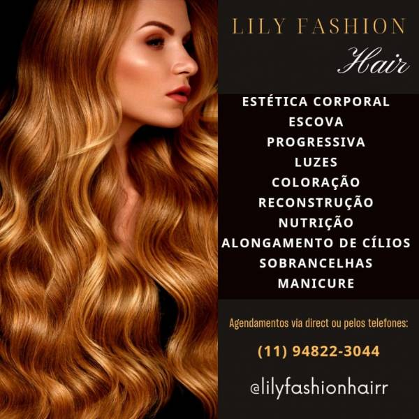 LiLy Fashion Hair Alongamento de Cabelos em SBCampo 1