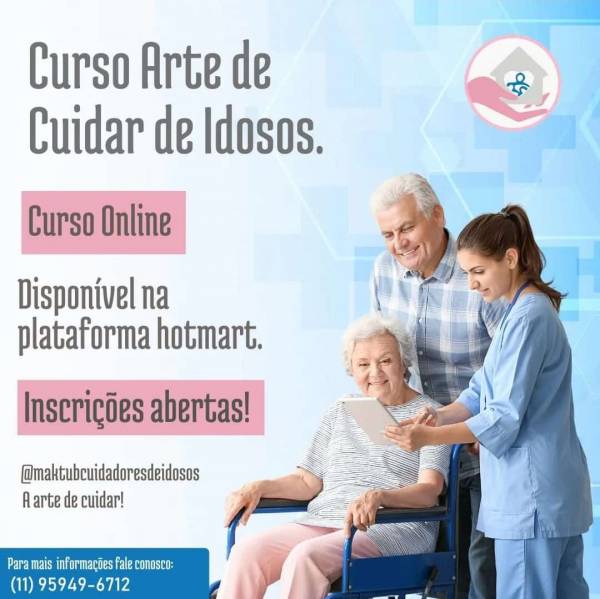 Maktub Arte de Cuidar  - Curso de Cuidador de Idoso a distância 1